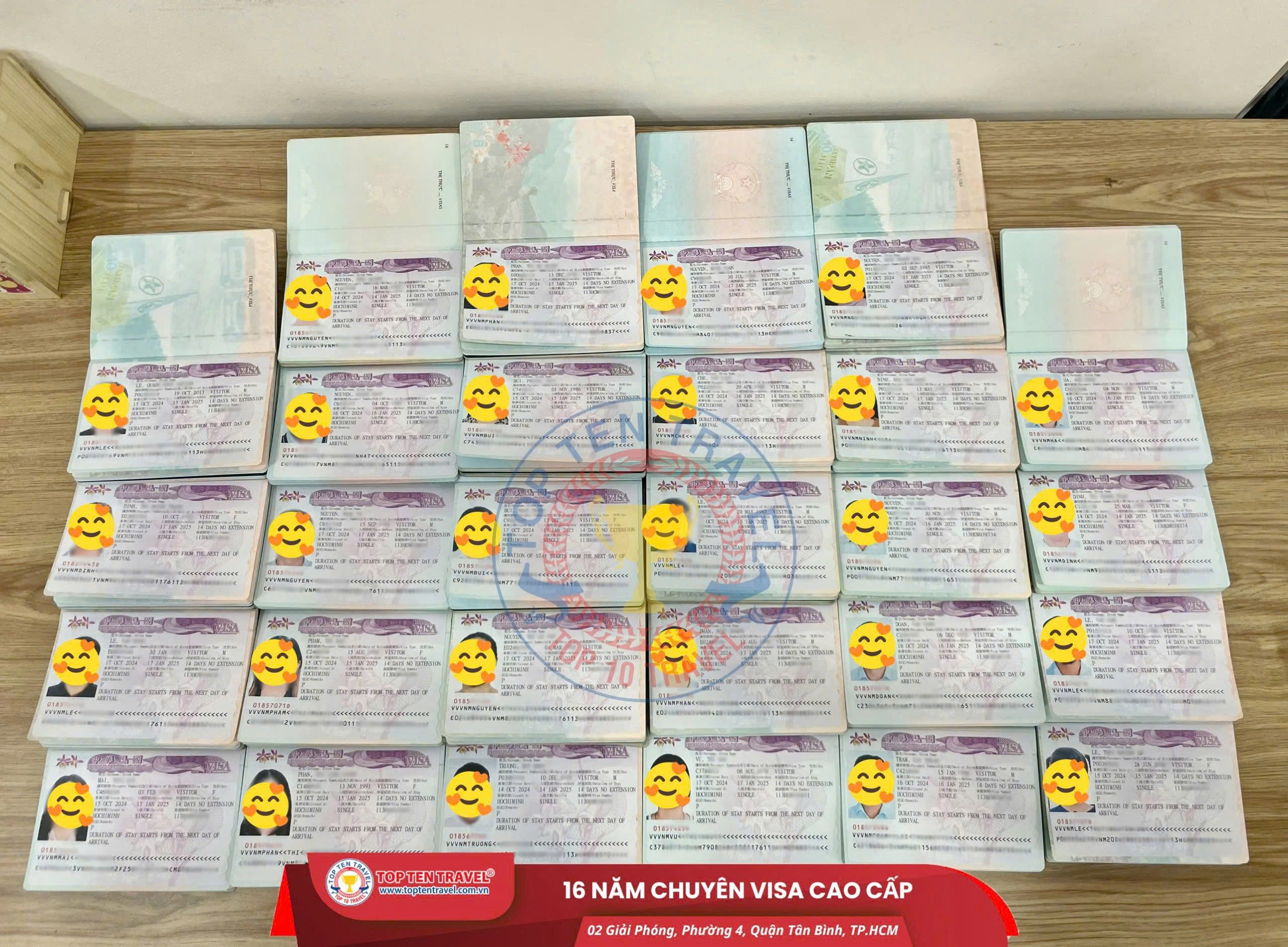 Visa thực tế